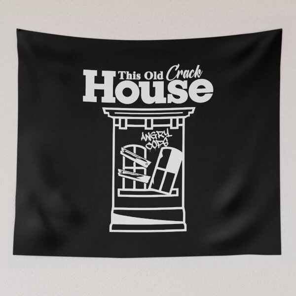 Item preview, Angry Cops Merch The Crack House designed and sold by ILLUCEND-ARTS.