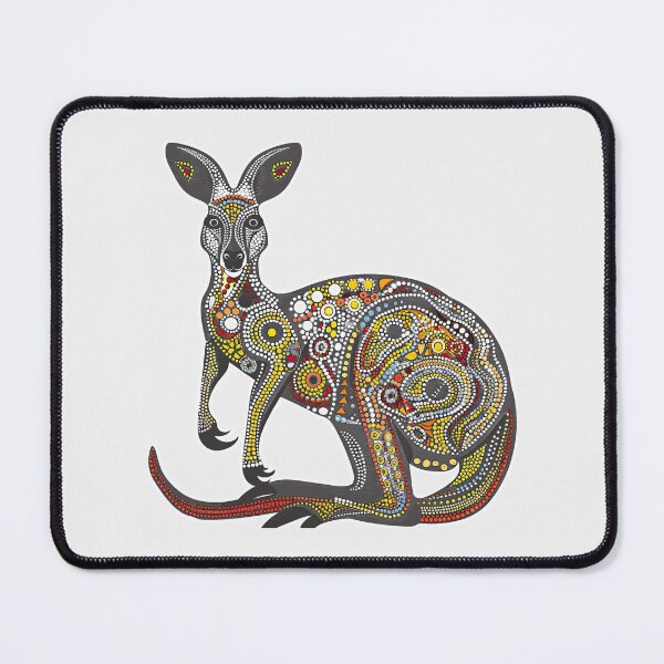 Item preview, Kangaroo Aboriginal Style  designed and sold by MaryFiore.
