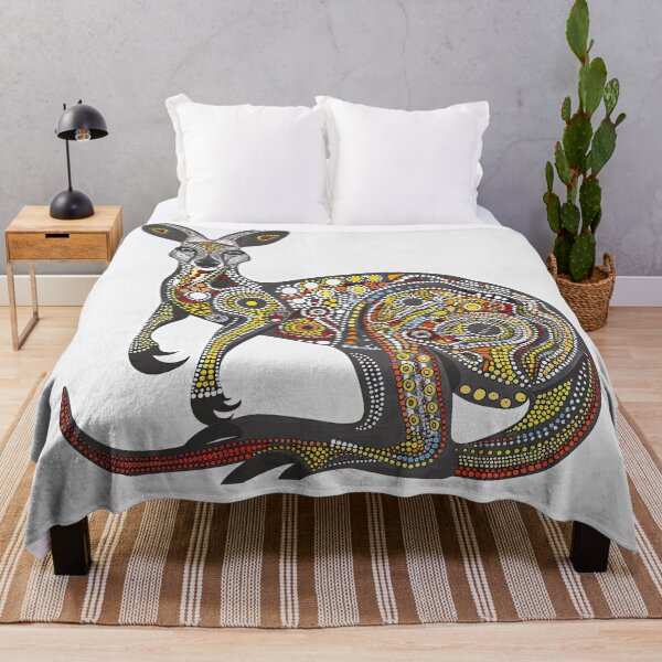 Item preview, Kangaroo Aboriginal Style  designed and sold by MaryFiore.