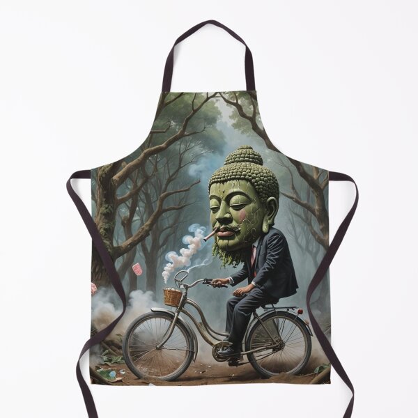 Item preview, Smoking Biking Buddah designed and sold by Chantalou Roger.