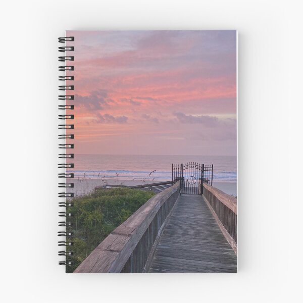 Item preview, Litchfield Beach walkway dunes at sunrise designed and sold by maryhershey.