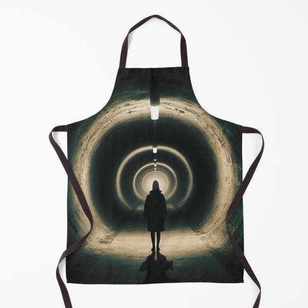 Item preview, mysterious climatic Light in tunnel designed and sold by RedCircleArt.