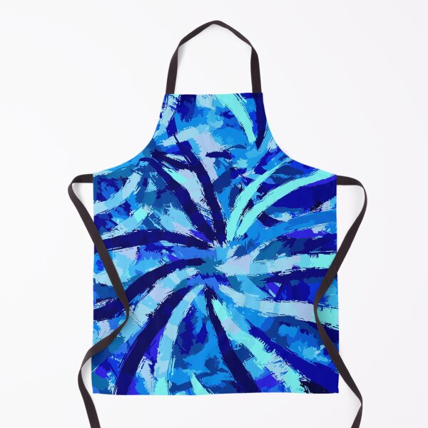 Item preview, Wiggles of Blue Tie Dye Design designed and sold by Artbyminga.