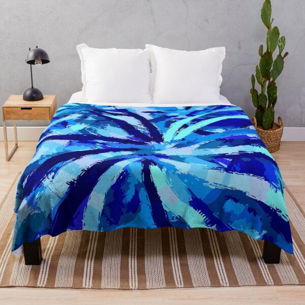 Item preview, Wiggles of Blue Tie Dye Design designed and sold by Artbyminga.