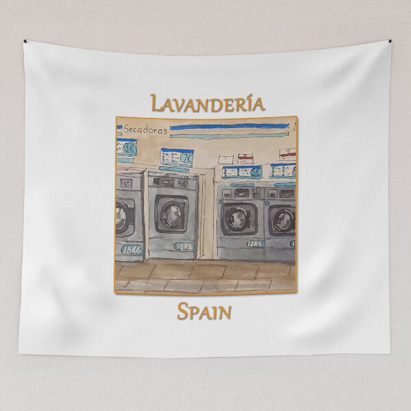 Item preview, Laundromat in Spain designed and sold by welshdesigns.