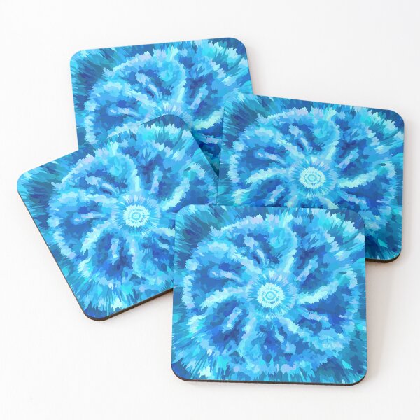 Artikelvorschau, Bewegungen des blauen Batikdesigns entworfen und verkauft von Artbyminga.