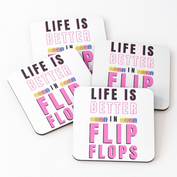 Item preview, ¡LA VIDA ES MEJOR EN CHANCLAS! designed and sold by DalysDesigns.