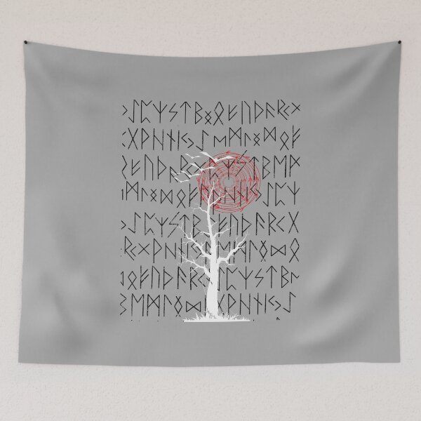 Item preview, White Thre Red Sun  Runes Slavic Rituals designed and sold by Jaruna.