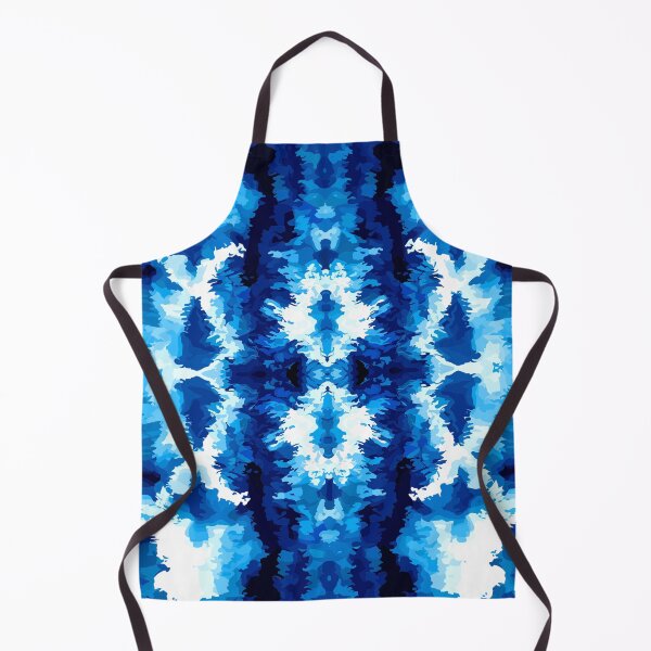 Item preview, Vertical Blue Tie Dye Design designed and sold by Artbyminga.