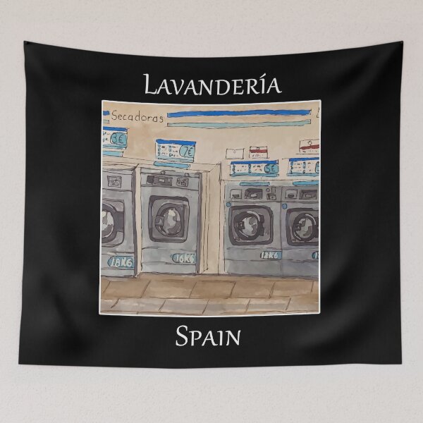Item preview, Laundromat in Spain designed and sold by welshdesigns.