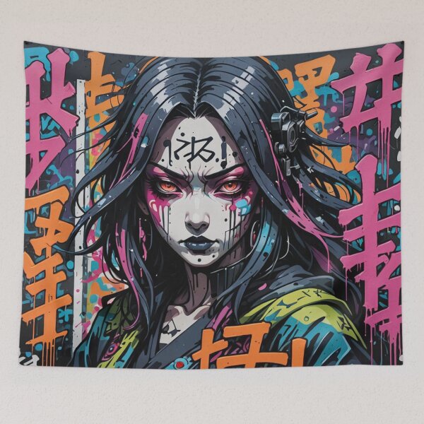 Item preview, Cyberpunk Witch, Street Art, Japanese Underground designed and sold by Burn-Ego.