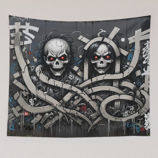 Item preview, Gothic Curse, Street Art, Japanese Graffiti designed and sold by Burn-Ego.