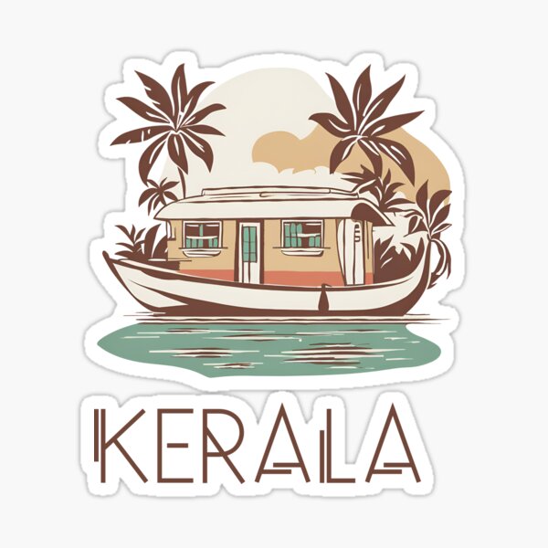 Item preview, KERALA INDIA HOUSEBOAT  designed and sold by nishali78.