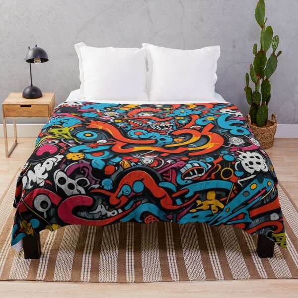 Item preview, Abstract Graffiti Pattern, Japanese Street Art designed and sold by Burn-Ego.