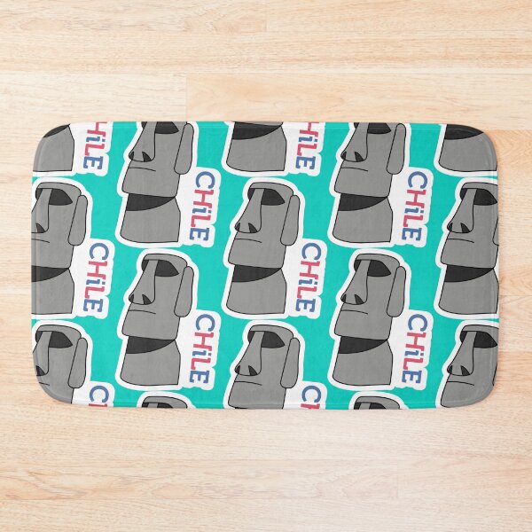 Item preview, Chile travel sticker from Rapa nui moai statue design designed and sold by WuweiDG.