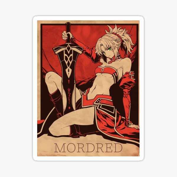 Artikel-Vorschau von Pinup Mordred, designt und verkauft von Waifu Dreamland.