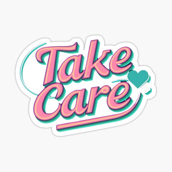 Item preview, 90's Neon Take Care designed and sold by martaroo.