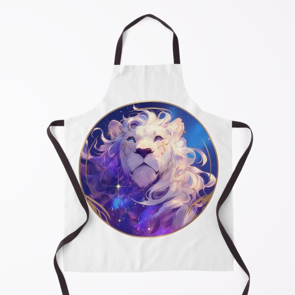 Item preview, Aesthetic White Lion designed and sold by SMARTKIT DESIGNAGENCY.