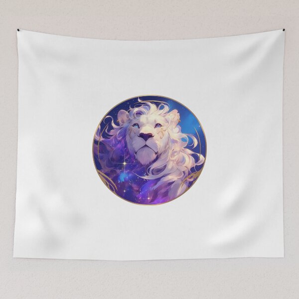 Item preview, Aesthetic White Lion designed and sold by SMARTKIT  DESIGNAGENCY.
