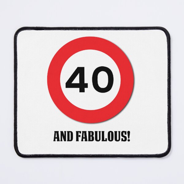 Item preview, 40 and fabulous designed and sold by wearequotes.