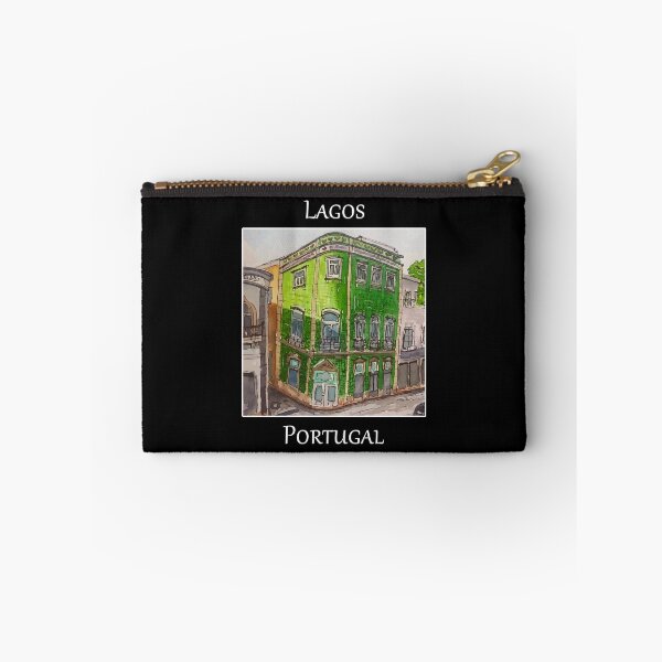 Item preview, Cute green tiled building in Lagos Portugal designed and sold by welshdesigns.