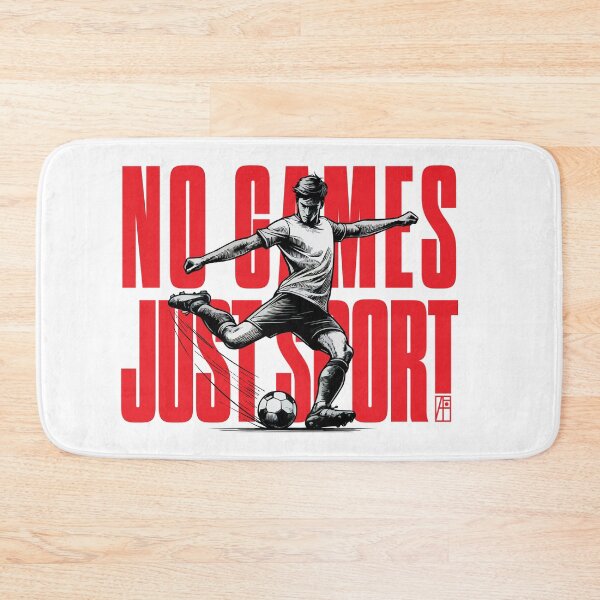 Item preview, NO GAMES JUST SPORT - Football - Soccer - FOOTBALL PLAYER - MEN - 5 designed and sold by ArtProjectShop.
