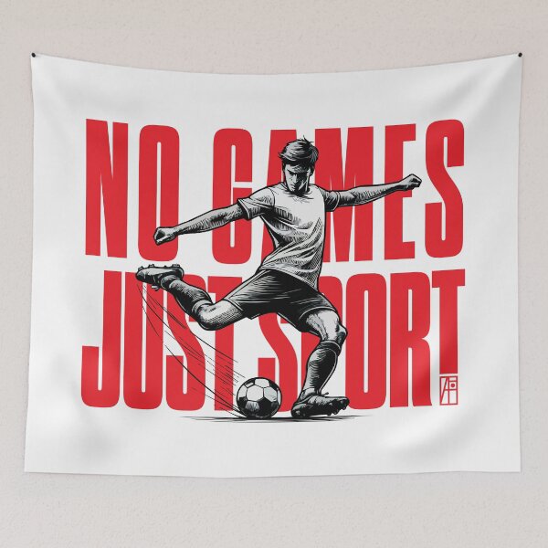 Artikelvorschau, KEINE SPIELE, NUR SPORT - Fußball - Fußball - FUSSBALLSPIELER - MÄNNER - 5 entworfen und verkauft von ArtProjectShop.