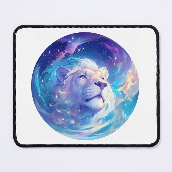 Item preview, Aesthetic White Lion designed and sold by SMARTKIT DESIGNAGENCY.