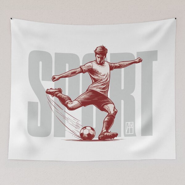 Item preview, SPORT - Football - Soccer - FOOTBALL PLAYER - MEN - 10 designed and sold by ArtProjectShop.