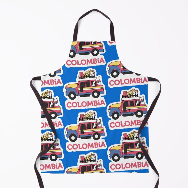 Item preview, Colombia travel sticker, colombian chiva design designed and sold by WuweiDG.