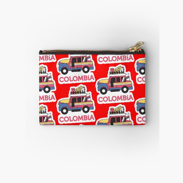 Item preview, Colombia travel sticker, colombian chiva design designed and sold by WuweiDG.
