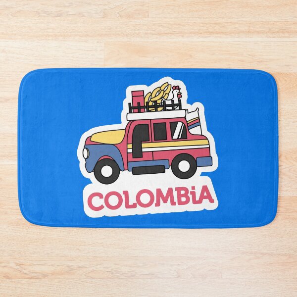Item preview, Colombia travel sticker, colombian chiva design designed and sold by WuweiDG.
