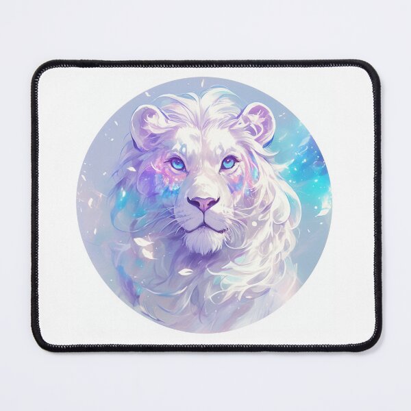 Item preview, Aesthetic White Lion designed and sold by SMARTKIT  DESIGNAGENCY.