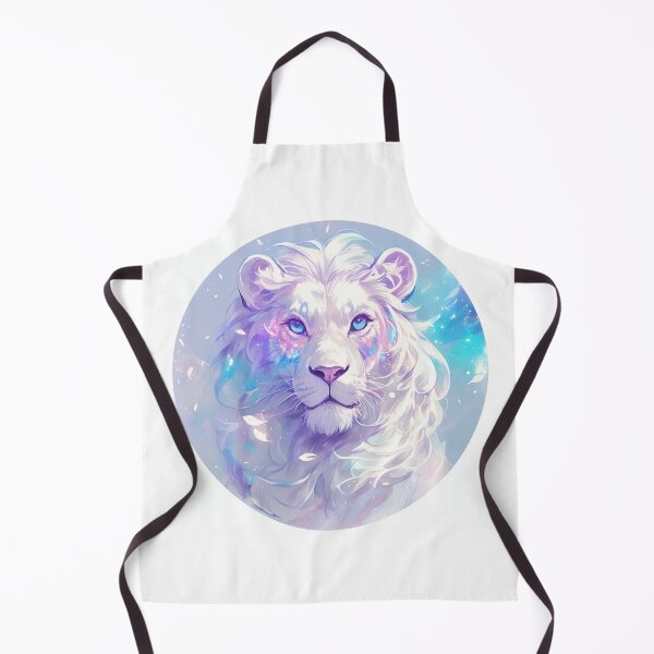Item preview, Aesthetic White Lion designed and sold by SMARTKIT DESIGNAGENCY.