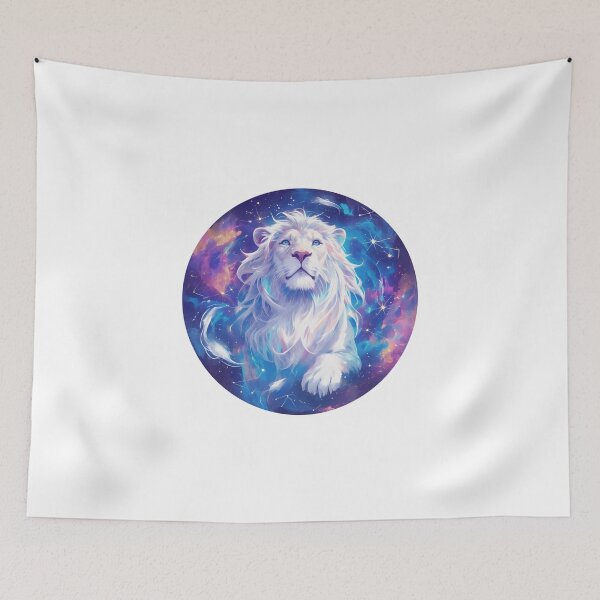 Item preview, Aesthetic White Lion designed and sold by SMARTKIT  DESIGNAGENCY.