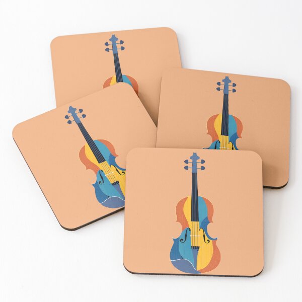 Item preview, Colorful Violin designed and sold by musemuppet.