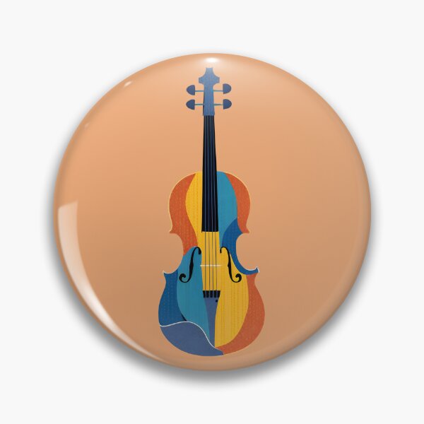Item preview, Colorful Violin designed and sold by musemuppet.