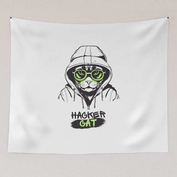 Item preview, HACKER CAT designed and sold by ArTo-Wear.