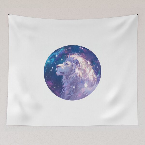 Item preview, Aesthetic White Lion designed and sold by SMARTKIT  DESIGNAGENCY.