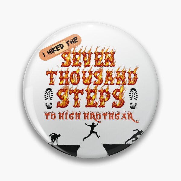 Item preview, I Hiked High Hrothgar  designed and sold by Wyyrmwood.
