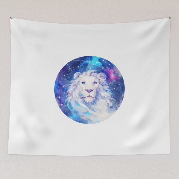 Item preview, Aesthetic White Lion designed and sold by SMARTKIT  DESIGNAGENCY.