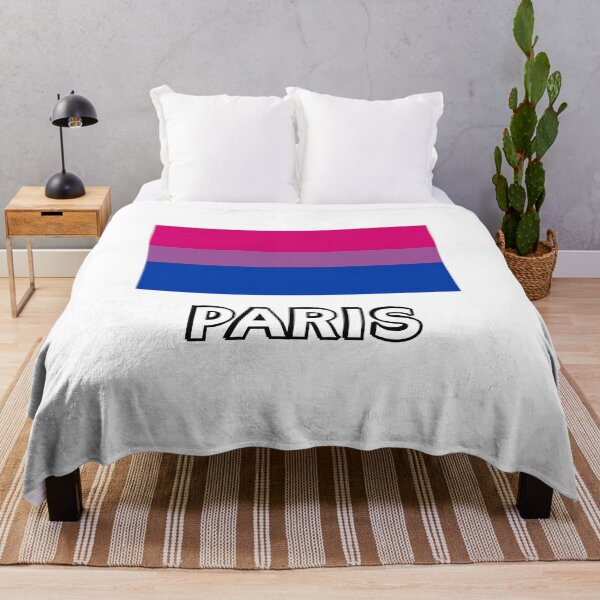 Item preview, Bi Pride Flag Paris designed and sold by Inspirationmotivation.