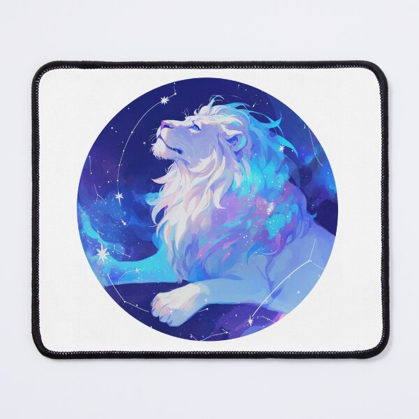 Item preview, Aesthetic White Lion designed and sold by SMARTKIT DESIGNAGENCY.
