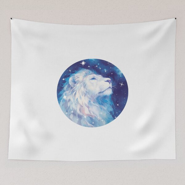 Item preview, Aesthetic White Lion designed and sold by SMARTKIT  DESIGNAGENCY.