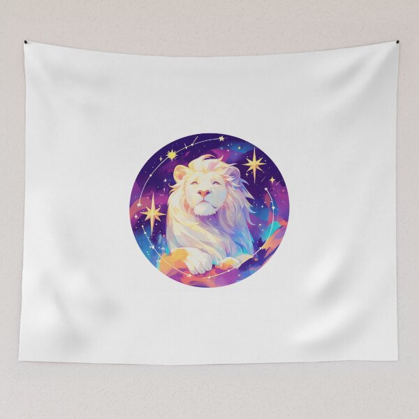 Item preview, Aesthetic White Lion designed and sold by SMARTKIT  DESIGNAGENCY.
