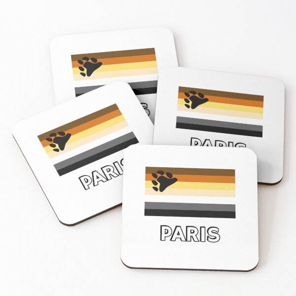 Item preview, Bear Pride Flag Paris designed and sold by Inspirationmotivation.