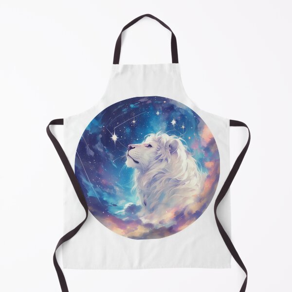 Item preview, Aesthetic White Lion designed and sold by SMARTKIT DESIGNAGENCY.