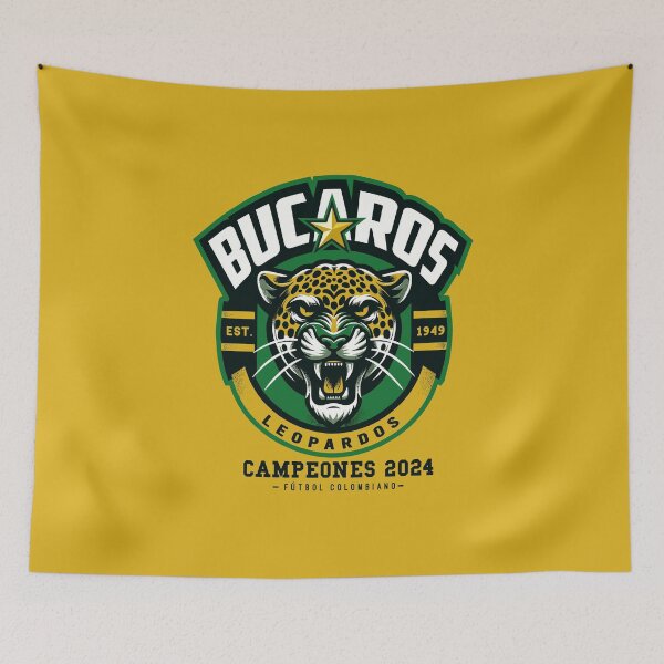 Item preview, Atlético Bucaramanga: Leopardos Bucaros Champions 2024 Colombian Soccer designed and sold by SeedtimeApparel.