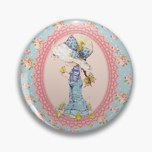 Item preview, Girl Sarah Kay with chicks D5 designed and sold by DecoVintage.