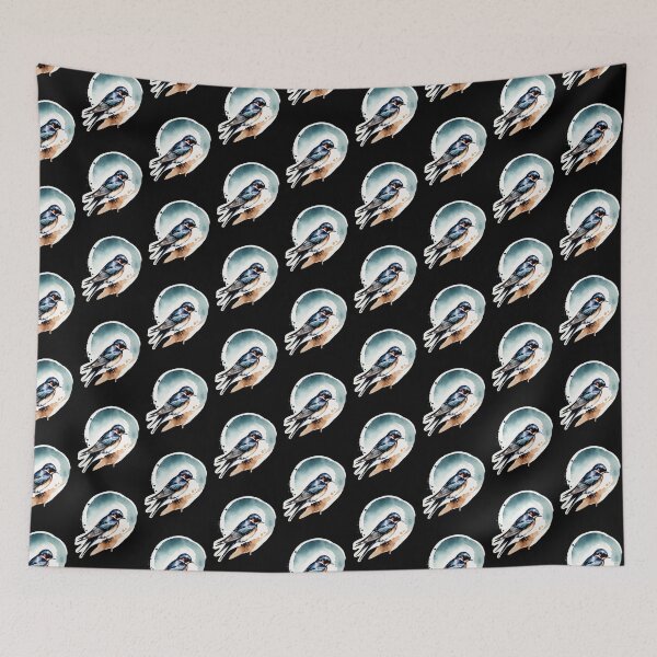 Item preview, watercolor swallow designed and sold by EuropeanPrints.
